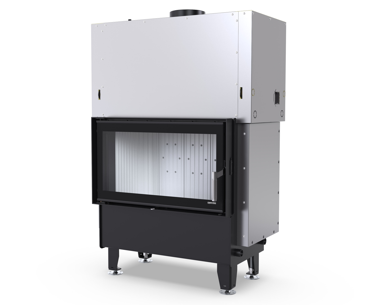 KOMINEK WKŁAD KOMINKOWY Z PŁASZCZEM WODNYM DEFRO RIVA M SHORT