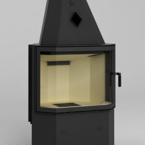 KOMINEK WKŁAD KOMINKOWY KONWEKCYJNY HAJDUK PRISMA K