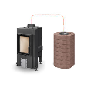 Wkład kominkowy Romotop DYNAMIC 3G 38.50.01M z akumulacją