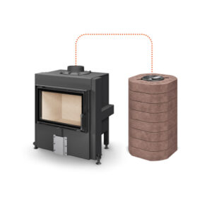 Wkłąd kominkowy Romotop DYNAMIC 3G 66.44.01M z akumulacją