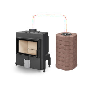 Wkład kominkowy Romotop DYNAMIC B 3G 66.44.01M z akumulacją