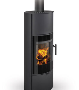 Piecyk Kominek Romotop LAREDO H metal z akumulacją