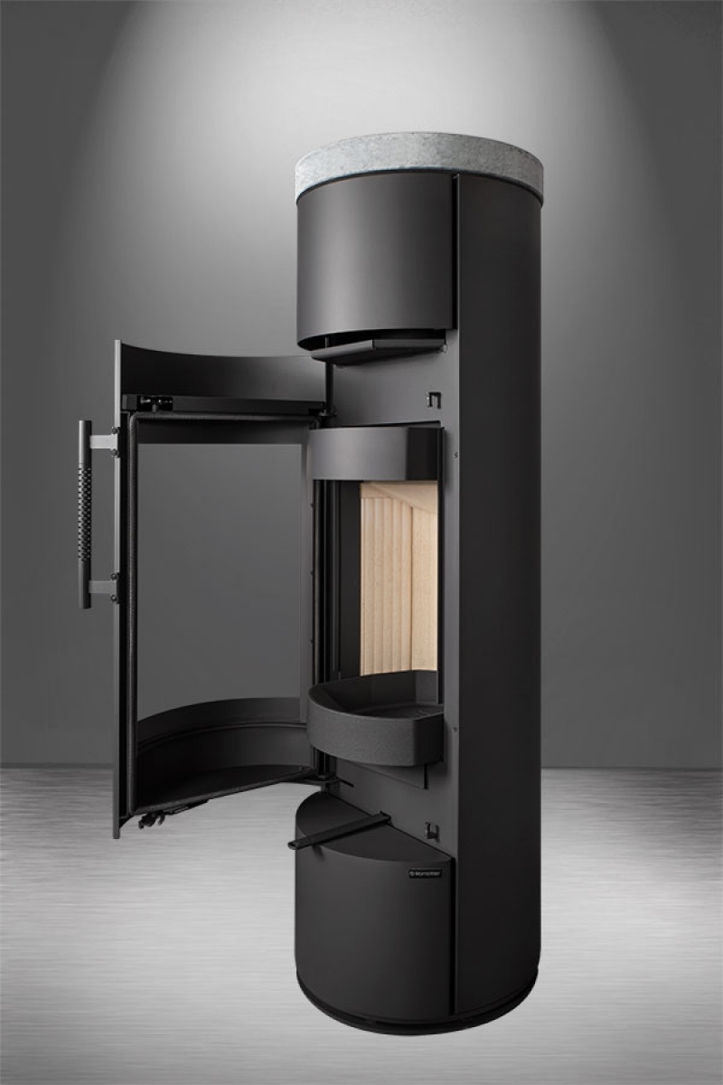 Piecyk Kominek Romotop LUANCO N02 Akumulacyjny kamień - obrazek 3