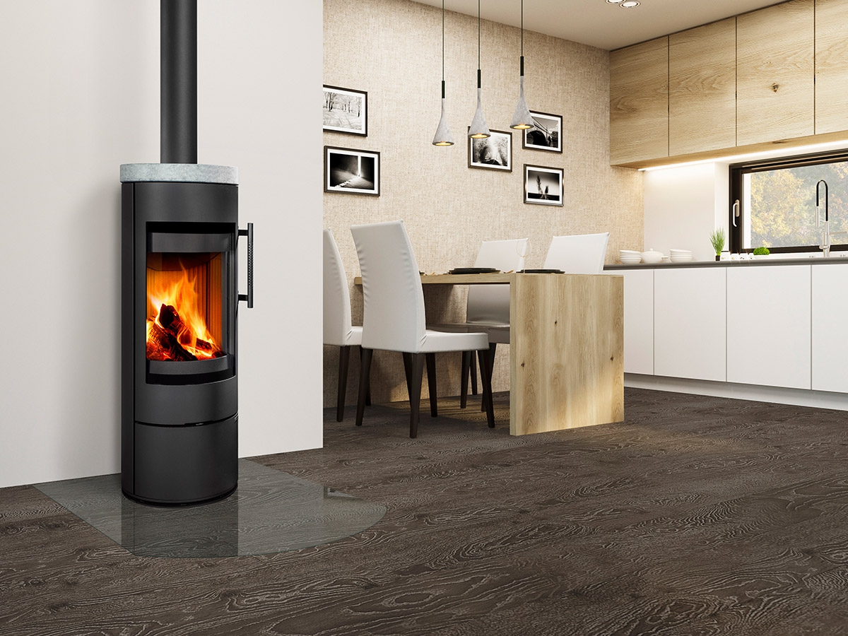 Piecyk Kominek Romotop LUANCO N02 kamień - obrazek 4