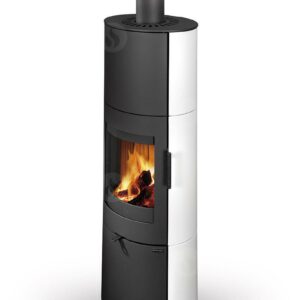 Piecyk Kominek Romotop LUGO N01 Akumulacyjny ceramika