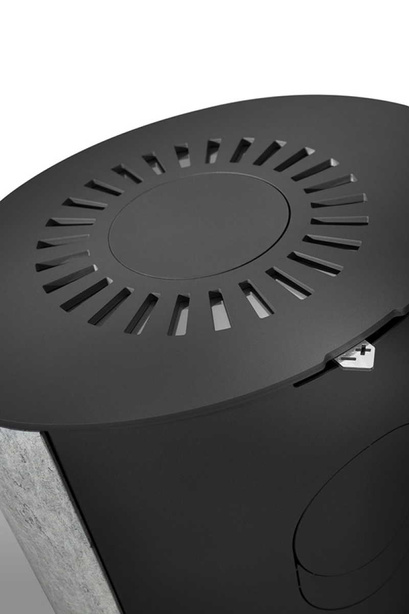 PROMOCJA Piecyk Kominek Romotop LUGO N02 Akumulacyjny kamień - obrazek 2