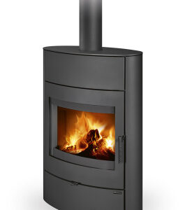 Piecyk Kominek Romotop NAVIA H metal z akumulacją