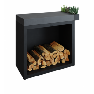 OFYR Butcher Block Storage 90 Black Ceramika Ciemnoszara