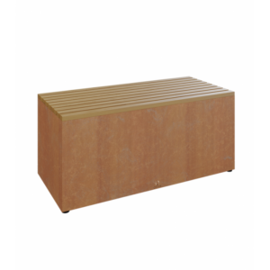 OFYR Garden Bench Corten