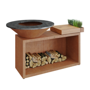 PROMOCJA! OFYR Island Corten 100 Drewno Kauczukowe