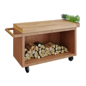 OFYR Mise en Place Table Corten 135 PRO Drewno Tekowe