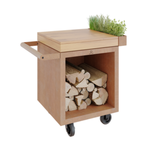 PROMOCJA! OFYR Mise en Place Table Corten 65 PRO Drewno Tekowe