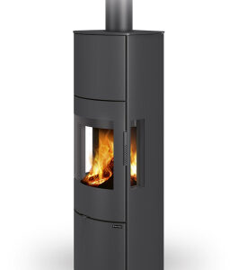 Piecyk Kominek Romotop PARLA H 3S metal z akumulacja