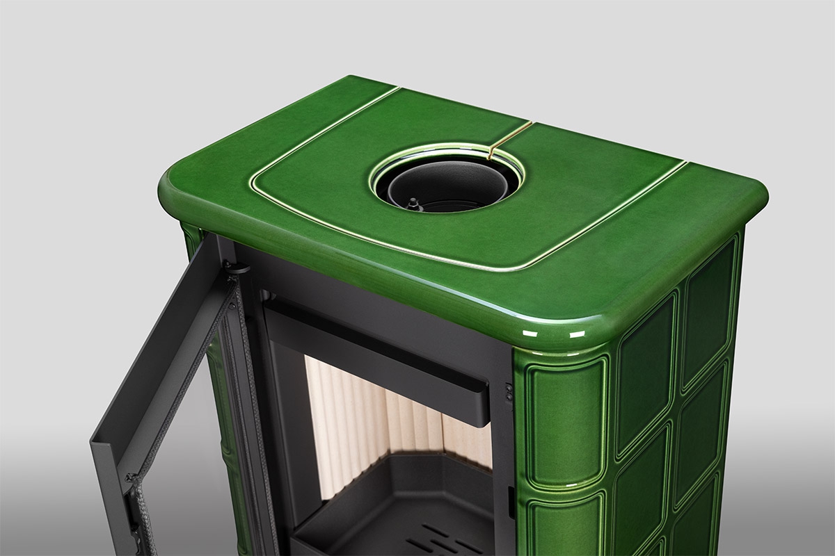 Piecyk Kominek kaflowy Romotop SIENA N 02 - obrazek 11