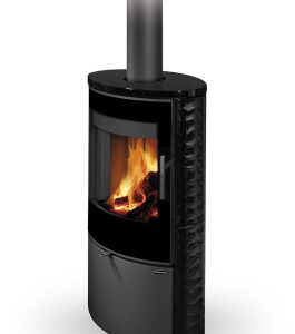 Kominek Piecyk Romotop SONE G ceramika ryflowana