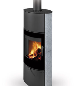 Piecyk Kominek Romotop SONE G H kamień z akumulacją