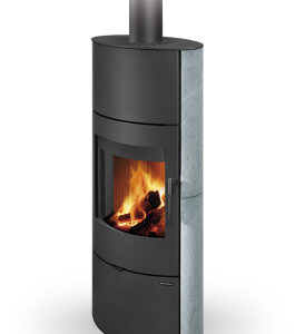Piecyk Kominek Romotop SONE H kamień z akumulacją