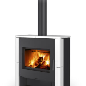 Piecyk Kominek Romotop TELDE ceramika gładka