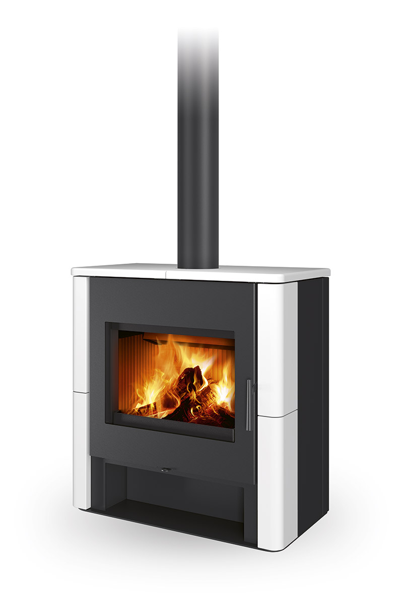 Piecyk Kominek Romotop TELDE ceramika gładka