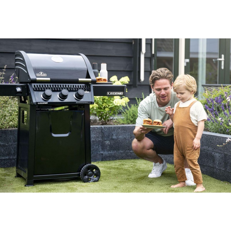 Grill gazowy Napoleon LEGEND 365 Czarny - obrazek 8