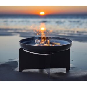 Palenisko ogrodowe niskie X70 czarny mat