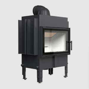 Kominek powietrzny stalowy do akumulacji NORRA 9,9 kW Ø 200